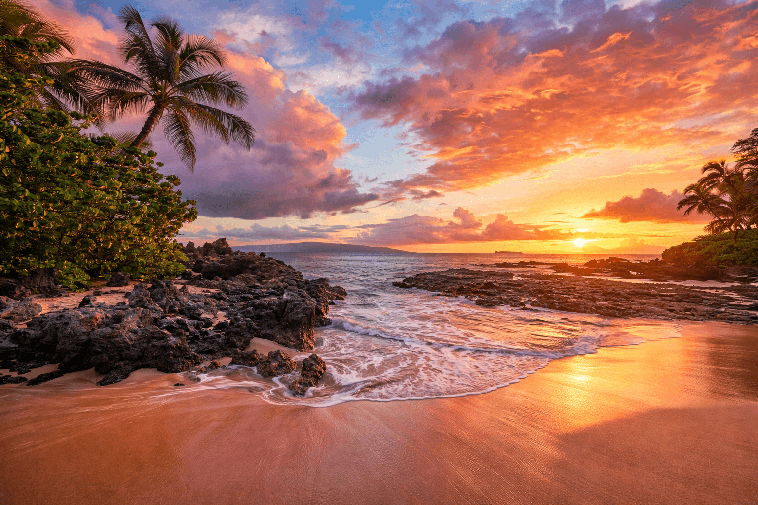 Hawaiian sunset